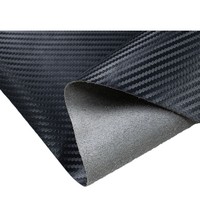 Sièges automobiles et garnitures intérieures en cuir PU et fibre de carbone pour garçons - Résistantes à l'abrasion - Épaisseur 0,7 mm