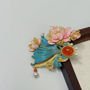 <strong>Brooches</strong> Women Fashion Enamel Jewelry Koi Fish <strong>Brooch</strong> Pins Handmade Fashion Jewelry - Product Image 2