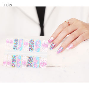 Autocollants pour ongles, lot de 10 pièces, avec bandes de vernis, en vinyle, pochettes de noël, vente en gros - Product Image 6