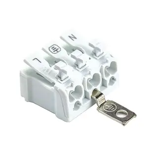 OJ-831 3pin ללא בורג עם שחרור חוט פונקציה להחליף P02 Plug-in מסוף בלוק מחבר