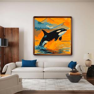 <span class=keywords><strong>Peinture</strong></span> HJ prête à être expédiée, super bon marché, déjà encadrée, taille du cadre 20x20cm, <span class=keywords><strong>peinture</strong></span> acrylique à pigments 5ML par numéros pour cadeaux - Product Image 3