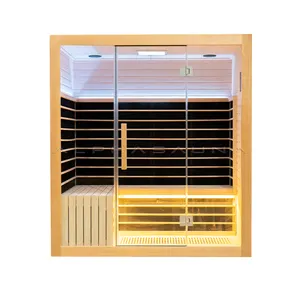 Future <span class=keywords><strong>Spa</strong></span> — mini cabine de sauna en bois, appareil de vapeur sèche infrarouge, pour la maison, en vente - Product Image 1