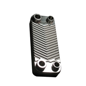 Refroidisseur <span class=keywords><strong>d</strong></span>'<span class=keywords><strong>eau</strong></span> à double système à haute efficacité Installation facile Entretien Récupérateur Échangeurs de chaleur à plaques brasées Moteur de base - Product Image 2