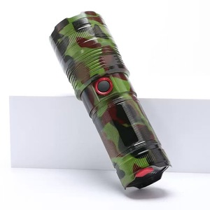 <span class=keywords><strong>Linterna</strong></span> Láser de Zoom Ultrabrillante Transfronteriza de Alta Potencia y Larga Duración, Estilo <span class=keywords><strong>Militar</strong></span> para Exteriores, Camuflaje, para Camping - Product Image 4
