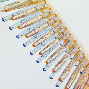 Peine de Plástico de Dientes Anchos para Cabello Largo Rizado y Liso, Sin Enredos, para Mujer, Uso Doméstico, Colorido y a la Moda - Product Image 4