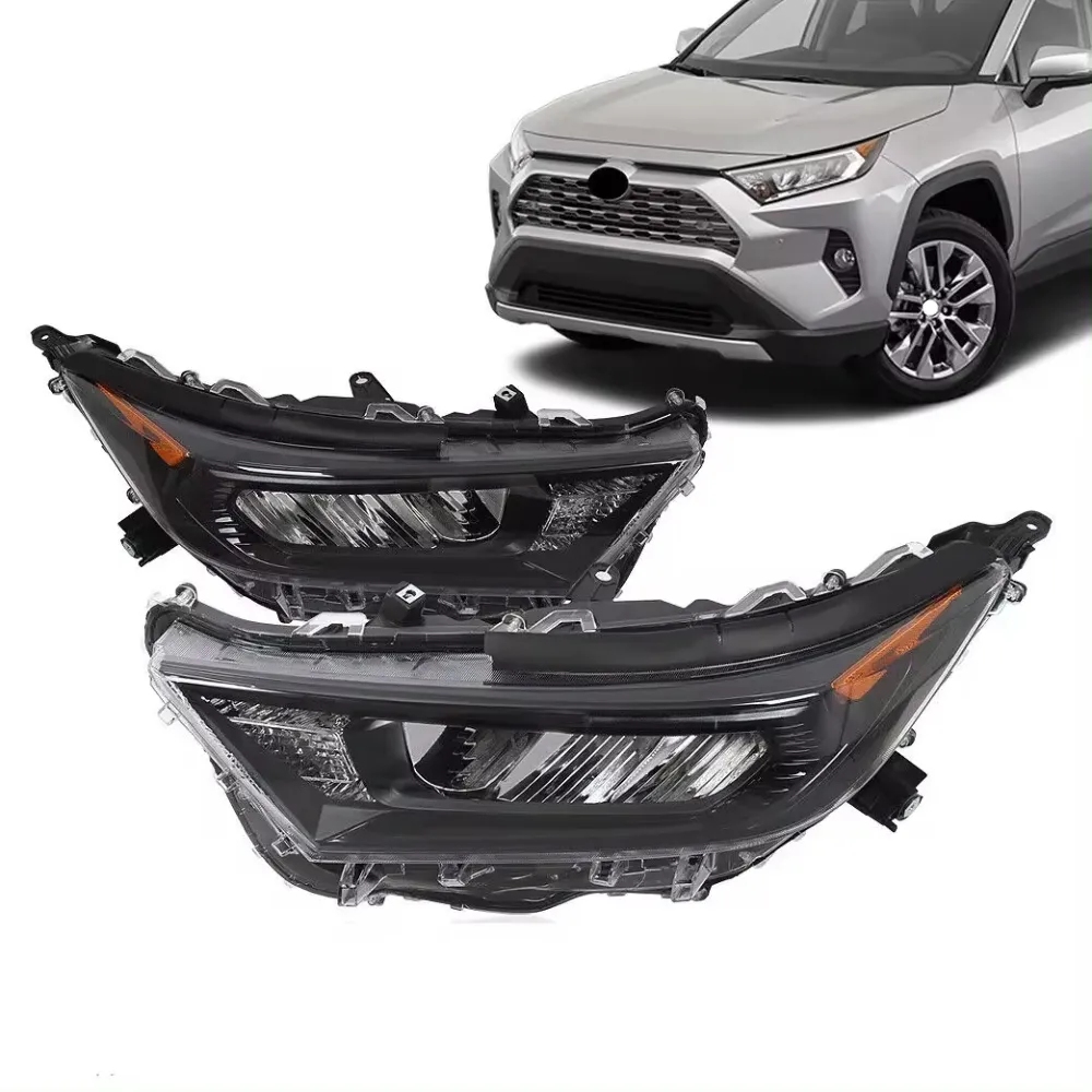 Saivis Carro Corpo LED Farol kits Versão EUA Farol Para Toyota RAV4 LE XLE 2019-2021
