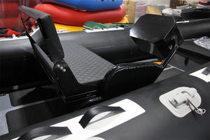 RIB 4.2m hypalon orca coque en aluminium profonde v <span class=keywords><strong>semi</strong></span>-<span class=keywords><strong>rigide</strong></span> gonflable <span class=keywords><strong>bateau</strong></span> à côtes de luxe - Product Image 5