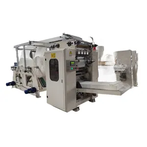 China automatic hand towel soft facial tissue machine m fold tissue paper machine for sale