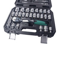 Juego de Herramientas de llave de tubo multifuncional de alta calidad, funda universal de alta resistencia, 32 Uds.
