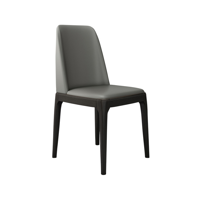 Pelle nera+grigio scuro