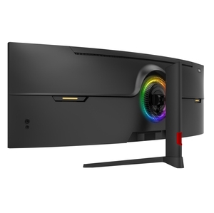 Angle avant et arrière incliné 49 pouces écran large oled 5k moniteur de jeu de trading <span class=keywords><strong>144hz</strong></span> avec une courbure de 3800 - Product Image 3