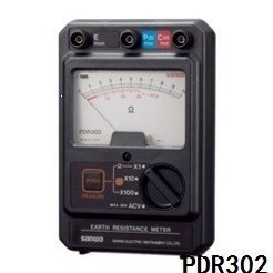 Sanwa Pdr302 Mégohmmètre de résistance à la terre, type à aiguille analogique, 0 à 10 A, classe de précision 0,1, pour les tests électriques - Product Image 2