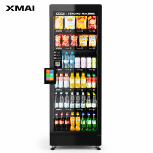 Distributeur automatique commercial XMAI à vision IA, capacité 425L (15 pieds cubes), format compact, compatible Apple <span class=keywords><strong>Pay</strong></span>, Google <span class=keywords><strong>Pay</strong></span>, 4G LTE pour petites entreprises - Product Image 1