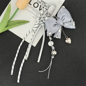 สร้างสรรค์ชุด <span class=keywords><strong>Miu</strong></span> แฮนด์เมดพวงกุญแจเบเกิลขนมปังโซดาน้ำของขวัญรถน่ารักอุปกรณ์เสริมกระเป๋าสายคล้องโทรศัพท์ขายส่ง - Product Image 6