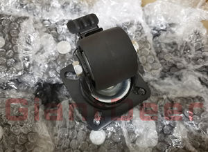 Großhandel schwenkbare feste Bremse 3 Zoll Hochleistungs-Rollen rolle Low Profile für Industrie anlagen - Product Image 5