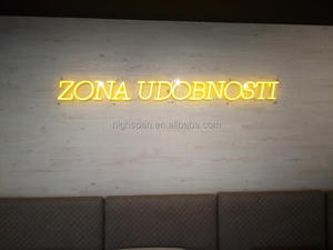 Giá rẻ thiết kế mới tùy chỉnh ánh sáng Neon 3D DIY Led kênh chữ ký thư Led Neon dấu hiệu cho xây dựng trang trí - Product Image 4