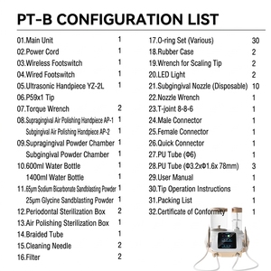 Combo de Pulidor Dental Eléctrico PT B Económico con Control de Pie para Pequeñas Clínicas <span class=keywords><strong>Dentales</strong></span> - Product Image 2