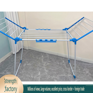 Estante Telescópico Grande para Toallas, Ahorra Espacio, Plegable, Perchero Desmontable de Metal para Secar Ropa, para Uso en Baño - Product Image 3