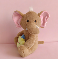 Fabricant de jouets en peluche personnalisés de haute qualité de 25 cm, jouet en peluche éléphant, ours en peluche, jouet en peluche doux