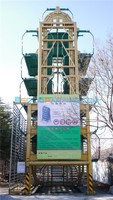 Système de stationnement vertical robotique Carrousel rotatif Équipement de stationnement