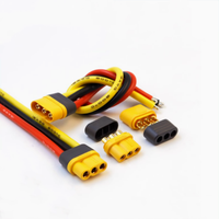 Conector de Alimentación Original Amass Serie MR60, Macho y Hembra, MR60-M, MR60-F, MR60PB-M, MR60PW-F para Batería Lipo RC, Dron FPV