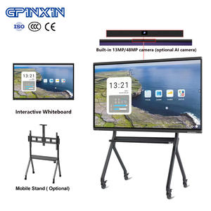 จออินเทอร์แอคทีฟ GPINXIN - 55 65 นิ้ว - หน้าจอ LCD แบบสัมผัส กระดานอัจฉริยะดิจิทัลสำหรับโรงเรียน ใช้สอนแบบอินเทอร์แอคทีฟ - Product Image 1