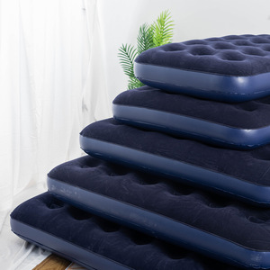 Colchón Inflable Acolchado, Cama Inflable de Felpa Gruesa, Individual/Doble, Portátil, para Uso en Interiores y Exteriores, Cama para Descansar - Product Image 3