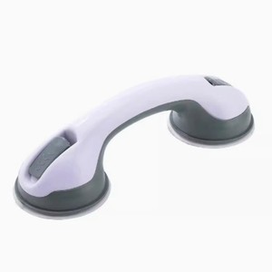 Bathroom Grab <b>Bar</b> White No Drill Wall Mounted Anti Slip For Elderly <b>Shower</b> Use - Product Image 5