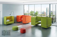 Pods de confidentialité durables de bonne qualité Sofa de cabine de réunion moderne Pods de bureau de confidentialité