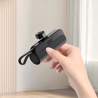 Banque d'Alimentation Capsule Mobile Promotionnelle Mini KC à Charge Rapide 3000/5000 mAh, Petite Station d'Énergie Portable pour Mobiles