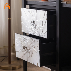 Mamba sáng tạo sắt kệ sách phân vùng phòng khách hiển thị tủ sống Mẫu tầng lưu trữ Kệ trưng bày kệ - Product Image 3