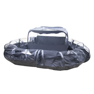 Recinto per Animali Domestici da Interno/Esterno, Modello Solido e Traspirante, per Porcellini d'India e Piccoli Animali, Tenda Pop-up con Vassoio in Plastica - Product Image 5