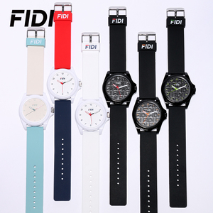 Reloj de Cuarzo FIDI Unisex para Niños, Correa de Silicona, Estilo Casual y Sencillo para Estudiantes, Varios Colores, Logotipo Personalizable - Product Image 4