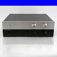 BRZHIFI Audio Professionnel Boîtier En Aluminium Élégant De Haute Qualité Préamplificateur Châssis BRICOLAGE Personnalisé Hifi Enceinte