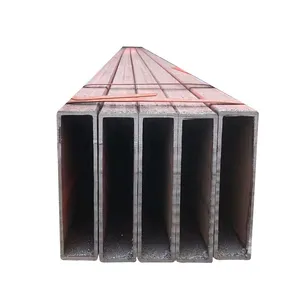 China zinc steel rectangular GI metal iron square pipe tube galvanized square hollow section