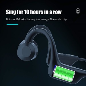 Custom Ipx7 Sport Run Swim Blue Tooth Bone Conducción con micrófono Intercom Speaker Auriculares inalámbricos - Product Image 4