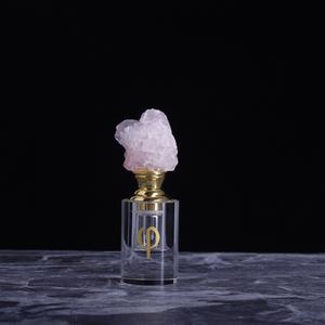 저렴한 천연 마노 로즈 쿼츠 스톤 크리스탈 향수 병 우드 오일 병 - Product Image 3
