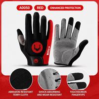 Gants de cyclisme HR printemps-été pour sports de plein air, coupe-vent, antidérapants, compatibles écran tactile, en tissu tricoté résistant à l'usure, pour femmes et hommes, vente en gros
