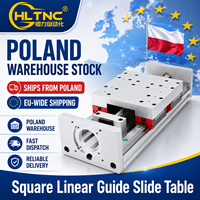 En stock en Polonia (UE) Mesa deslizante de movimiento lineal con rieles lineales HGR20 SFU 1605 1610 para motor Nema 23 34, Plataforma lineal para CNC