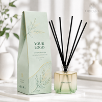 Diffuseur de parfum en verre cristal Firdaus Premium, design personnalisé, conteneur de diffuseur d'arômes, vente en gros, usine