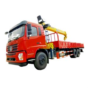 رافعة شاحنة محمولة على ذراع الرافعة 6*4 12 طن من Dongfeng 6X4 رافعة متداخلة محمولة على شاحنة دبي للبيع - Product Image 1