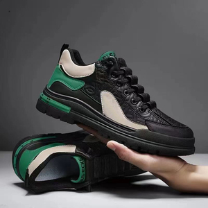 Nouveaux Mocassins Sportifs pour Hommes, Doublure en Maille Respirante, Semelle Extérieure en PVC Souple, Chaussures Casual Tendance pour le Printemps et l'Automne - Product Image 4