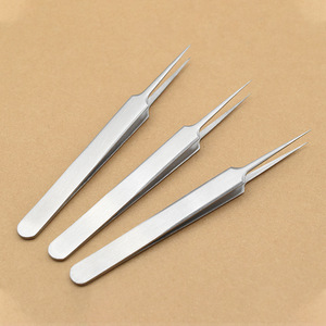 Nuevas mini pinzas de acero inoxidable con puntas puntiagudas. Ideal para reparación de electrónica, belleza, cuidado de uñas y plantas suculentas. - Product Image 1