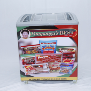 Vitrine Réfrigérée Standard Entièrement Équipée pour Viande, Capacité 190L, Congélateur Vitrine à Refroidissement Rapide et Puissant - Product Image 1