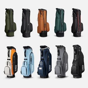 Premium Leather <b>Golf</b> <b>Bag</b> with 14 Way Divider Pu Leather <b>Golf</b> <b>Bags</b> for Men Waterproof Organizer Large Vessel <b>Golf</b> <b>Bag</b> - Product Image 2