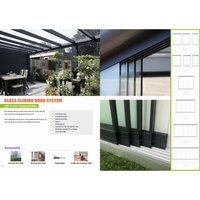 Auvent de terrasse en aluminium imperméable avec toit en polycarbonate, pour patio extérieur, véranda, abri de voiture et abri solaire de jardin