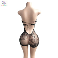 Tenues de strip-teaseuse ELITES One Piece SS30 avec gros diamants en maille, vêtements de danse exotique sexy, tenues de strip-teaseuse