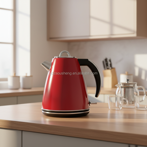 Ousheng Retro Design <strong>4</strong>-Slice Stainless Steel <strong>Toaster</strong> <strong>and</strong> Electric <strong>Kettle</strong> <strong>Set</strong> Breakfast <strong>Set</strong> Customized Logo Household Application - Product Image 5