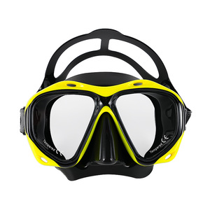 Masque de plongée Asy, taille unique, silicone liquide, verre trempé, anti-buée, masque de plongée avec tuba - Product Image 4