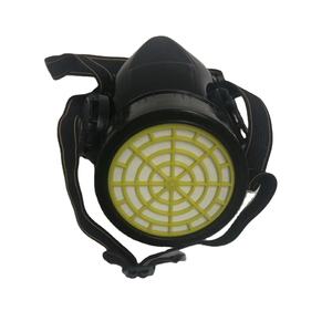 Modernes Design Anti-Schädliches <span class=keywords><strong>Gas</strong></span> Anti-Staub-Spray Chemische Gasmaske Doppelpatronen-Atemschutz maske mit Schutzbrille - Product Image 1
